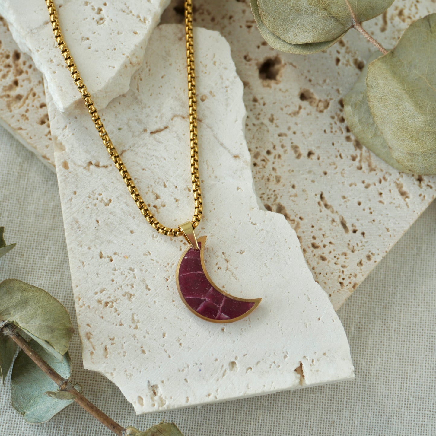 Moon Pendant (Various Colours)