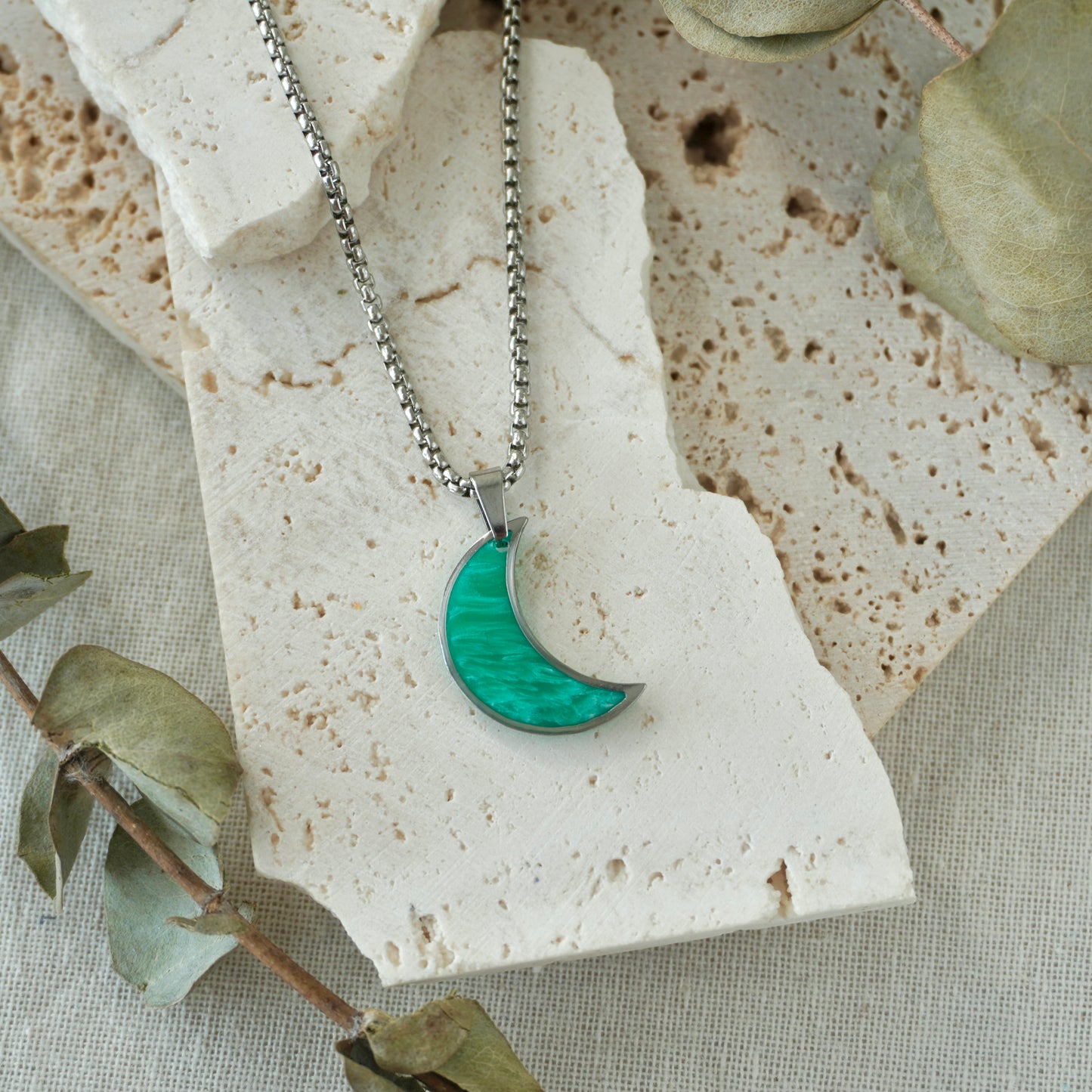 Moon Pendant (Various Colours)