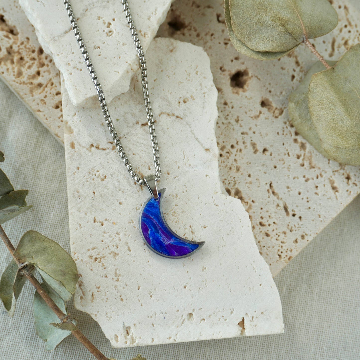 Moon Pendant (Various Colours)