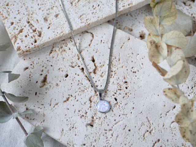 Opal Small Pendant Necklace