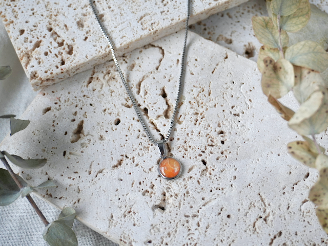 Topaz Small Pendant Necklace