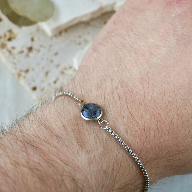 Black Tourmaline Adjustable Bracelet