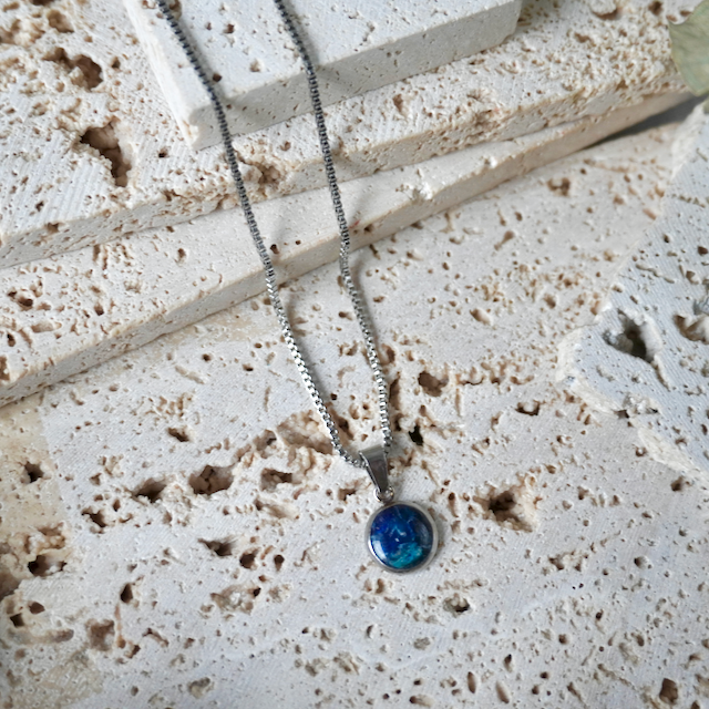 Water Blue Small Pendant