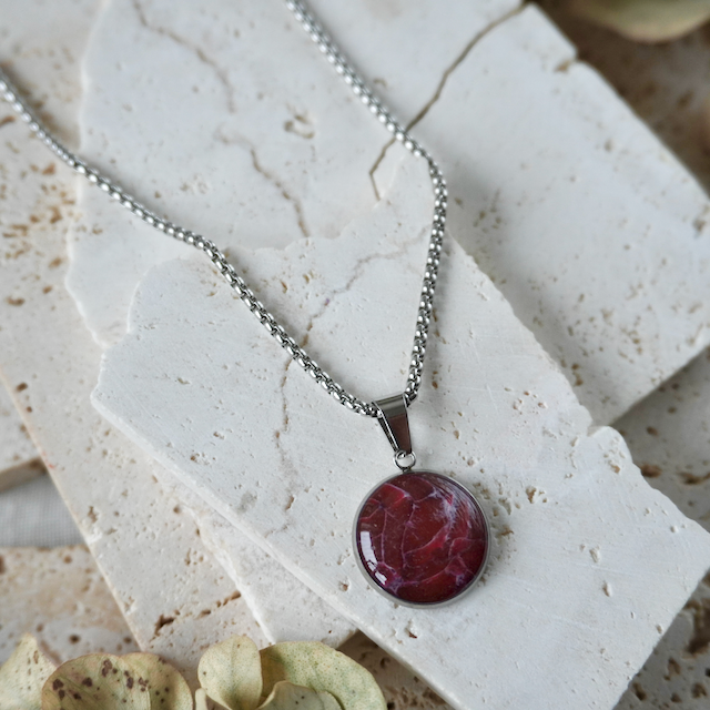 Lava Falls Red Large Pendant