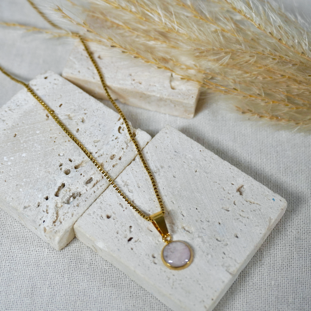 Rose Quartz Small Pendant