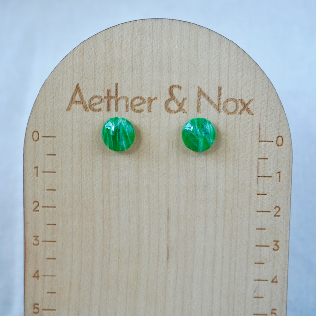 Summer Medium Round Stud (Various Summer Colours)