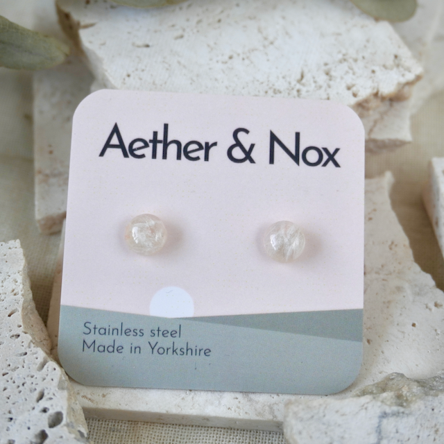 Summer Small Round Stud (Various Summer Colours)