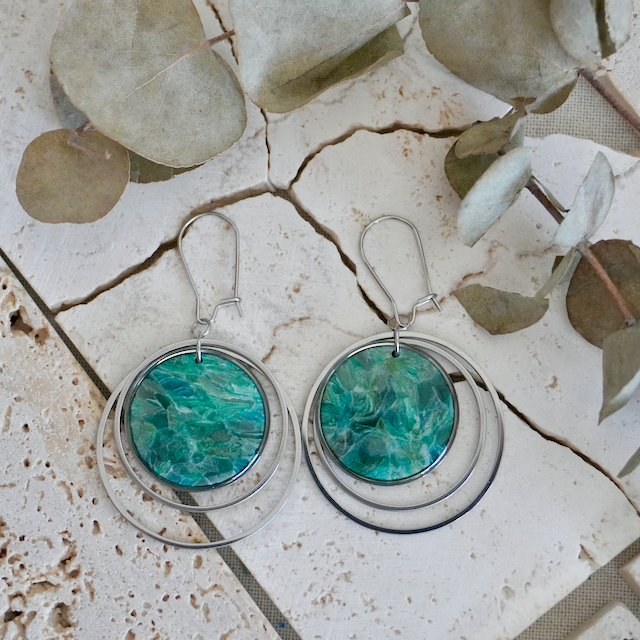 Kidney Duo Hoop Earrings