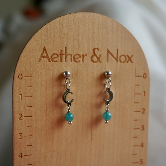 Moon Drop Studs