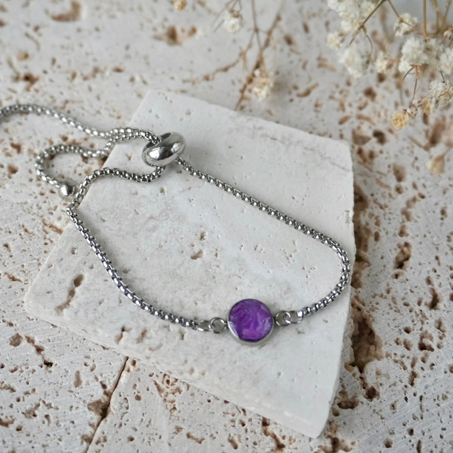 Quartz Adjustable Bracelet