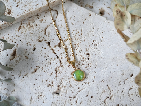 Peridot Small Pendant Necklace