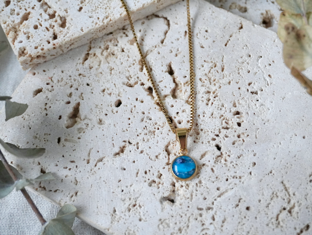 Turquoise Small Pendant Necklace