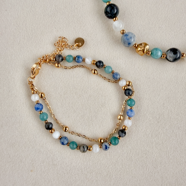 Clarity & Flow Two Chain Bracelet