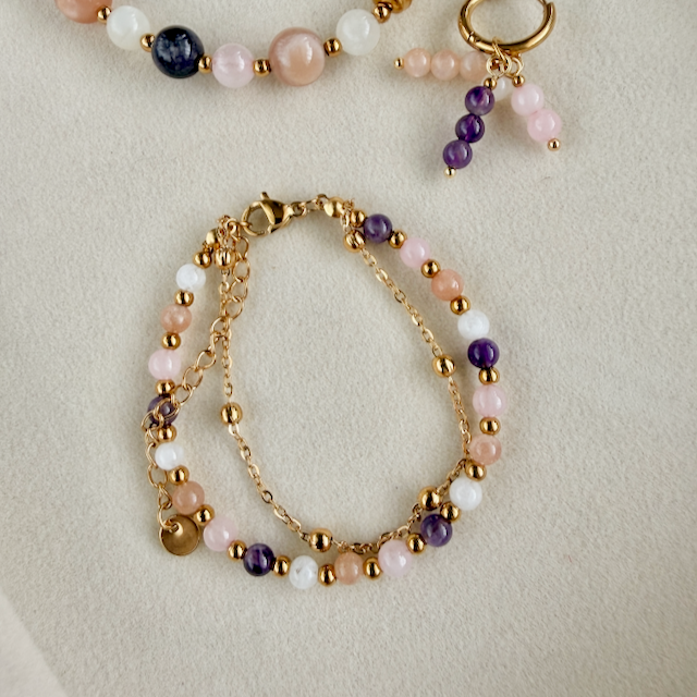 Warmth & Wonder Two Chain Bracelet