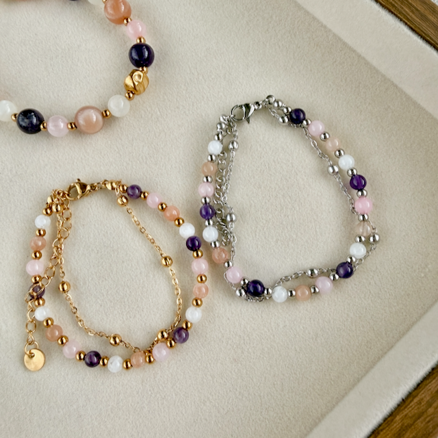 Warmth & Wonder Two Chain Bracelet
