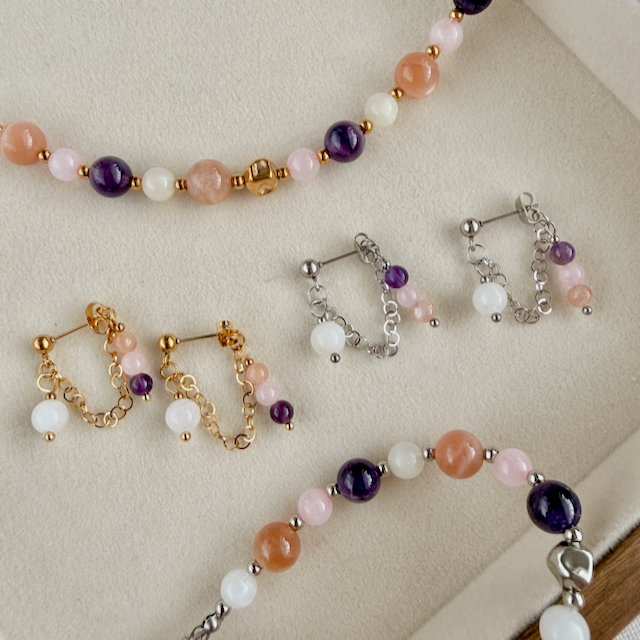 Warmth & Wonder Chain Drop Stud Earrings