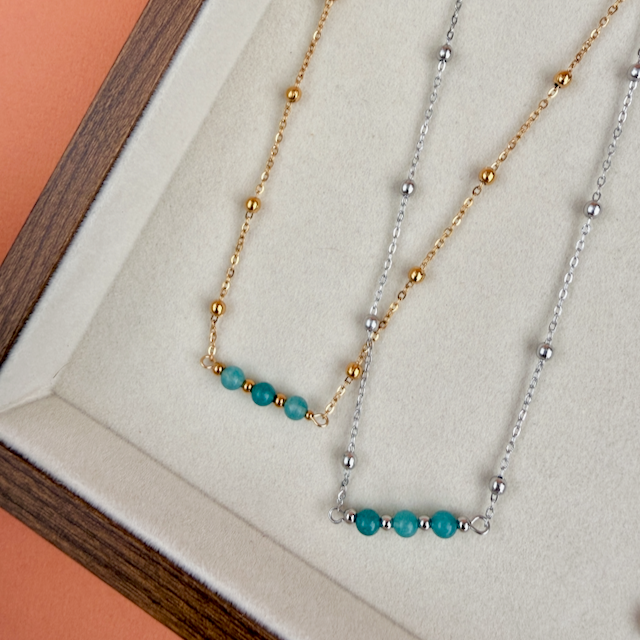 Triple Row Necklace