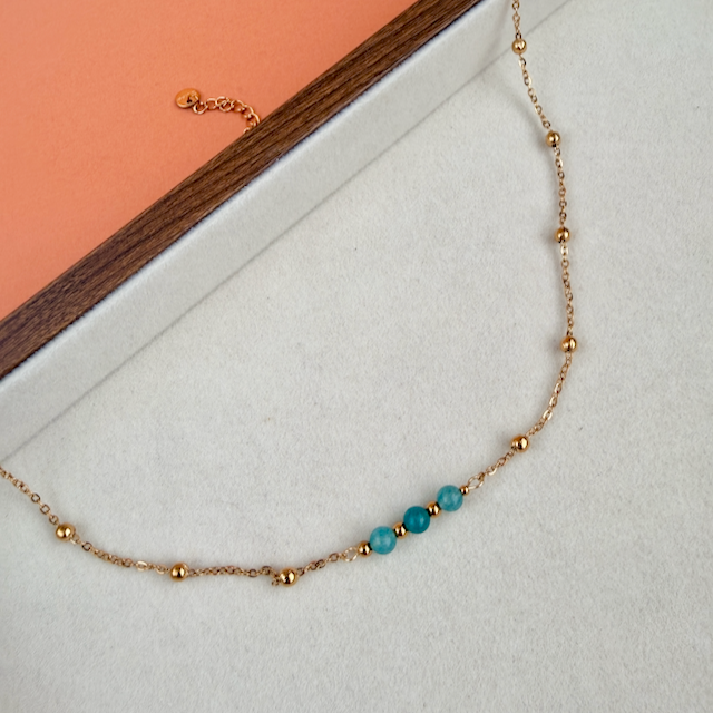 Triple Row Necklace