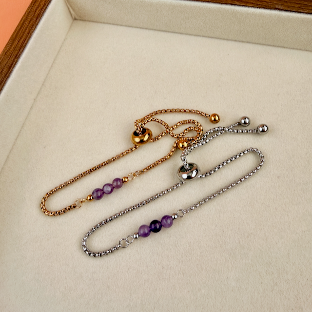 Triple Row Bracelet