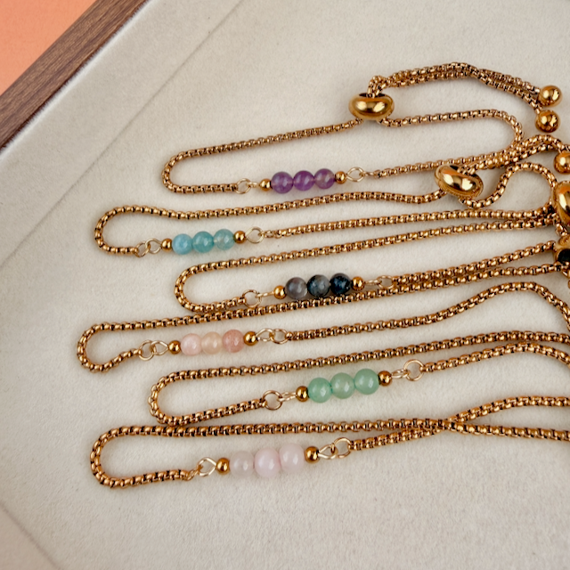 Triple Row Bracelet