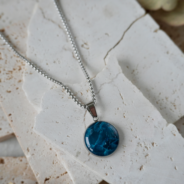 Alexandrite Green Large Pendant