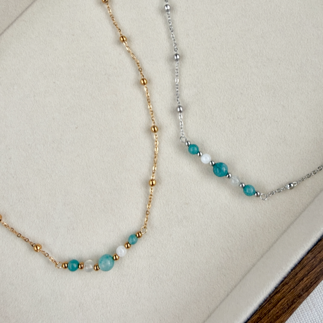 Luna Five Stone Necklace