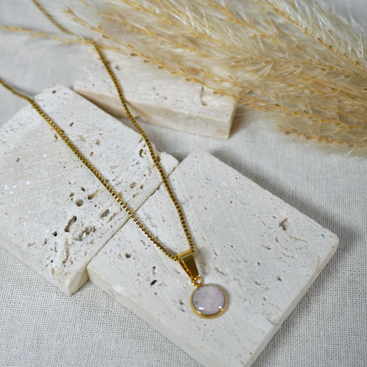 Rose Quartz Small Pendant