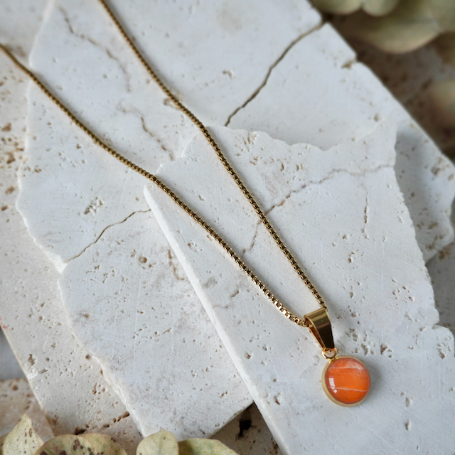 Muskmelon Orange Small Pendant