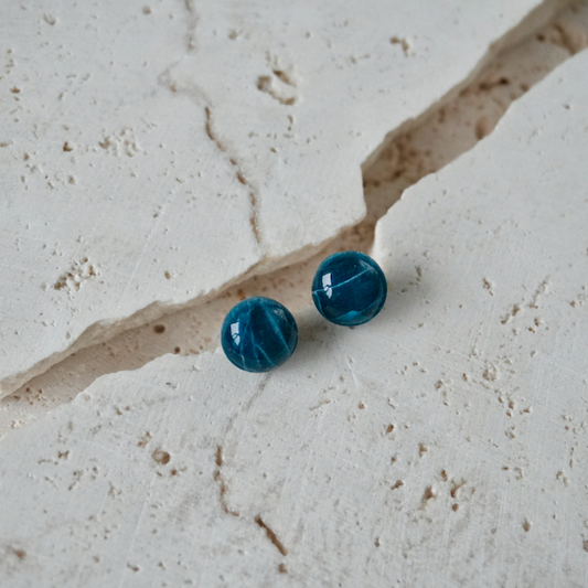 Alexandrite Green Small Studs