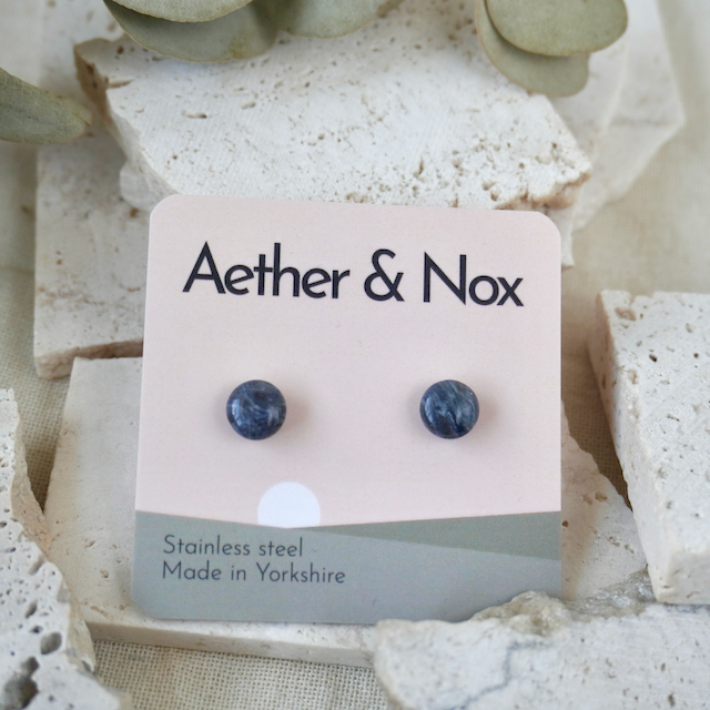 Summer Small Round Stud (Various Summer Colours)