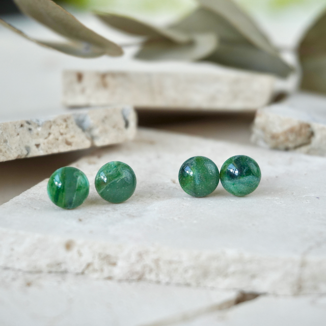 Summer Small Round Stud (Various Summer Colours)