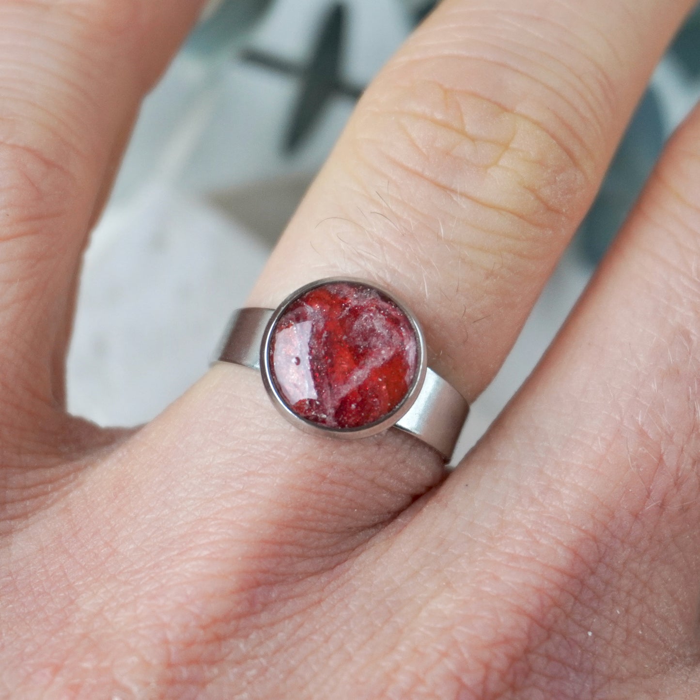 Jasper Adjustable Ring