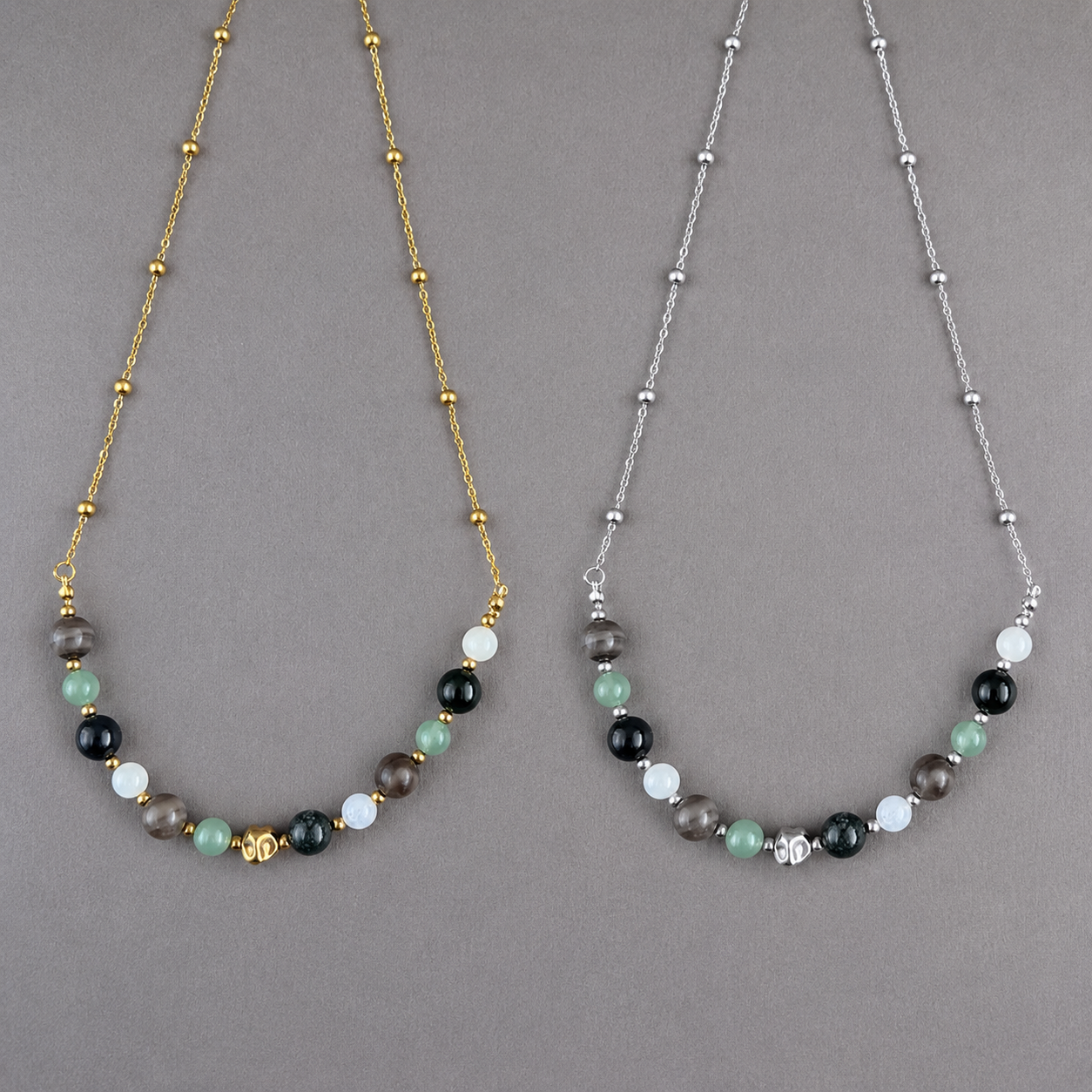 Growth & Grounding Statement Necklace
