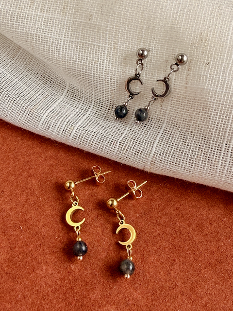 Moon Drop Studs