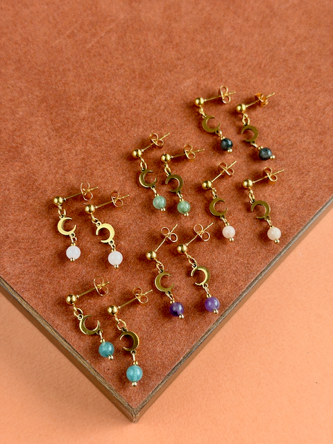 Moon Drop Studs